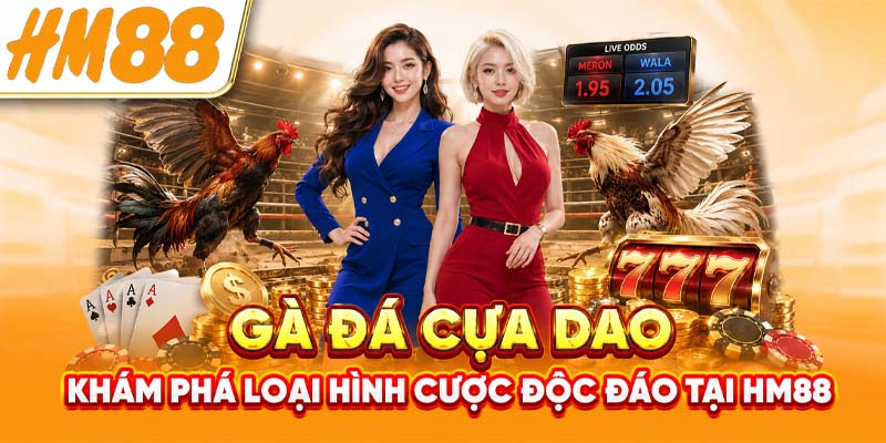 Gà Đá Cựa Dao - Khám Phá Loại Hình Cược Độc Đáo tại HM88